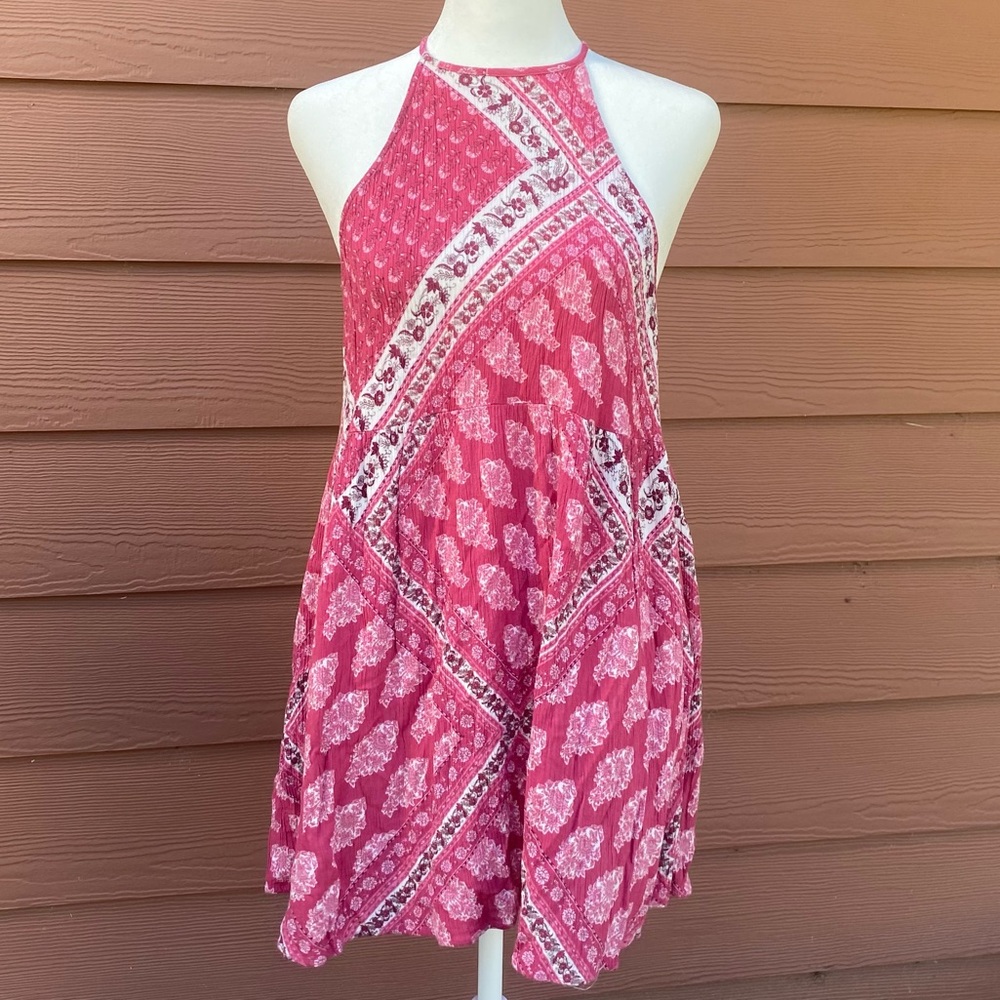 Show Me Your MuMu Mini Pink Dress - Size Small